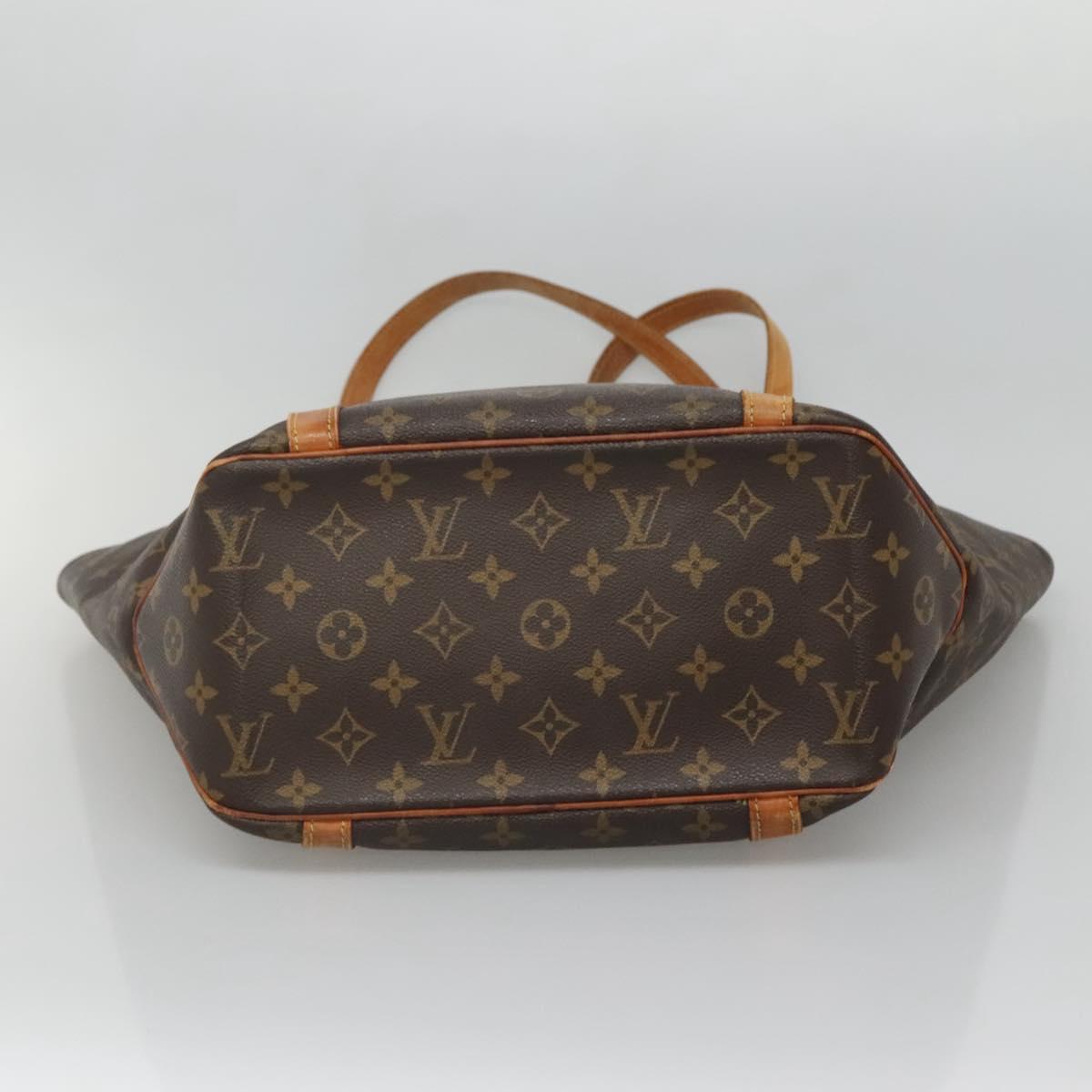 LOUIS VUITTON Monogram Sac Shopping Tote Bag M51108 LV Auth 136012