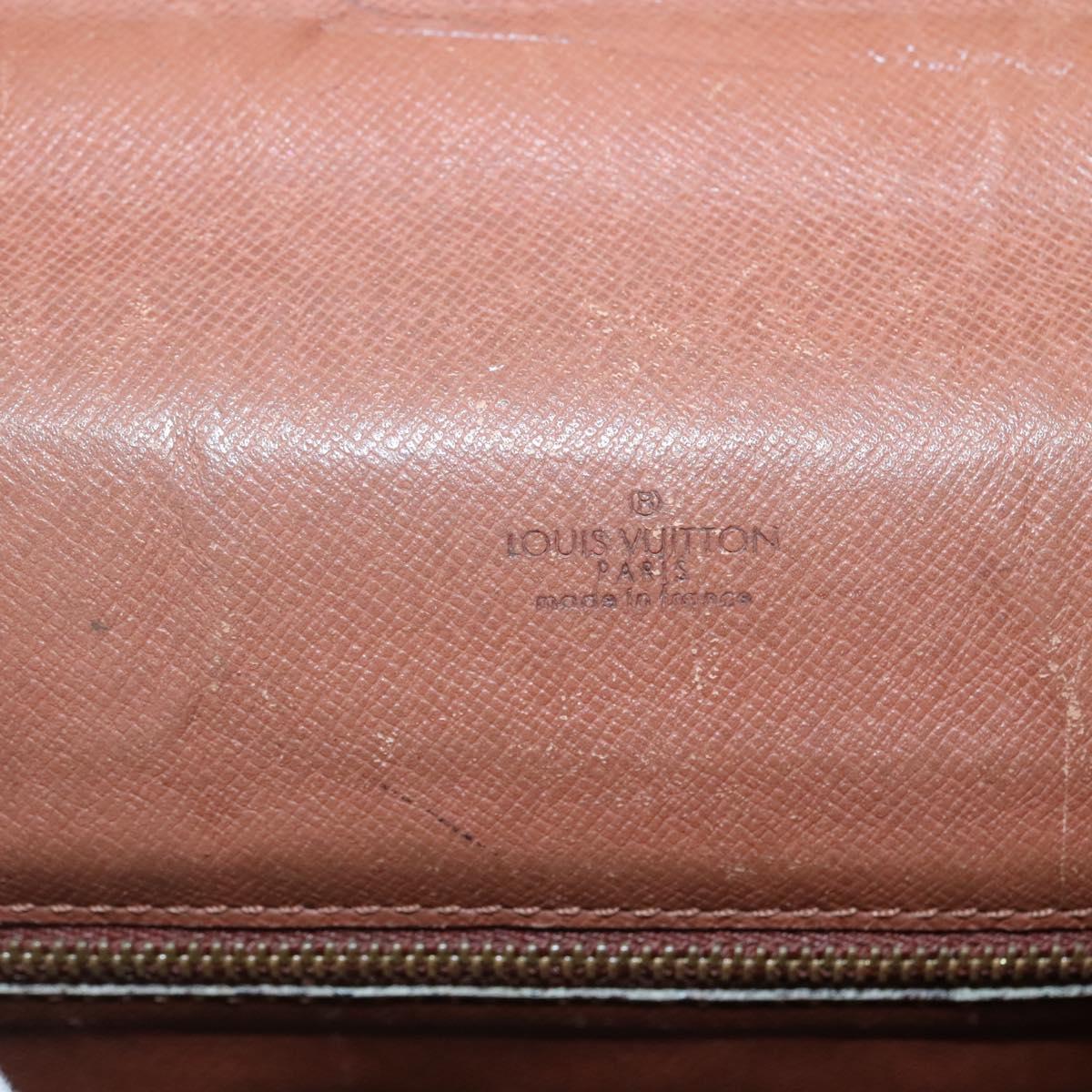 LOUIS VUITTON Monogram Porte Documents Bandouliere Bag M53338 Auth 136013