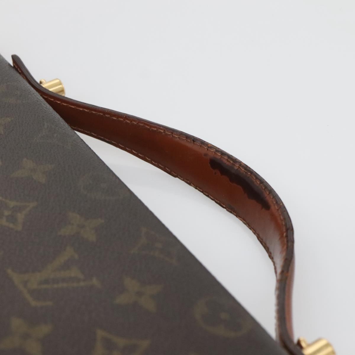 LOUIS VUITTON Monogram Porte Documents Bandouliere Bag M53338 Auth 136013