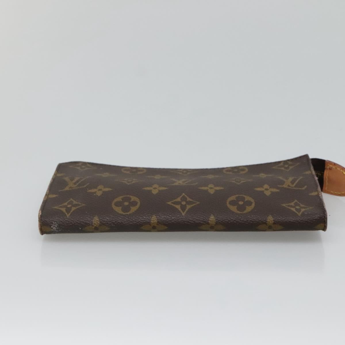 LOUIS VUITTON Monogram Bucket GM Accessory Pouch LV Auth 136025