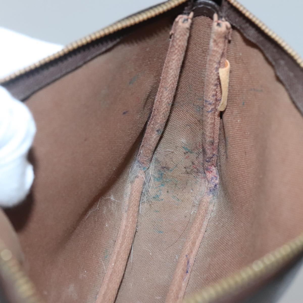 LOUIS VUITTON Monogram Pochette Accessoires Pouch M51980 LV Auth 136026
