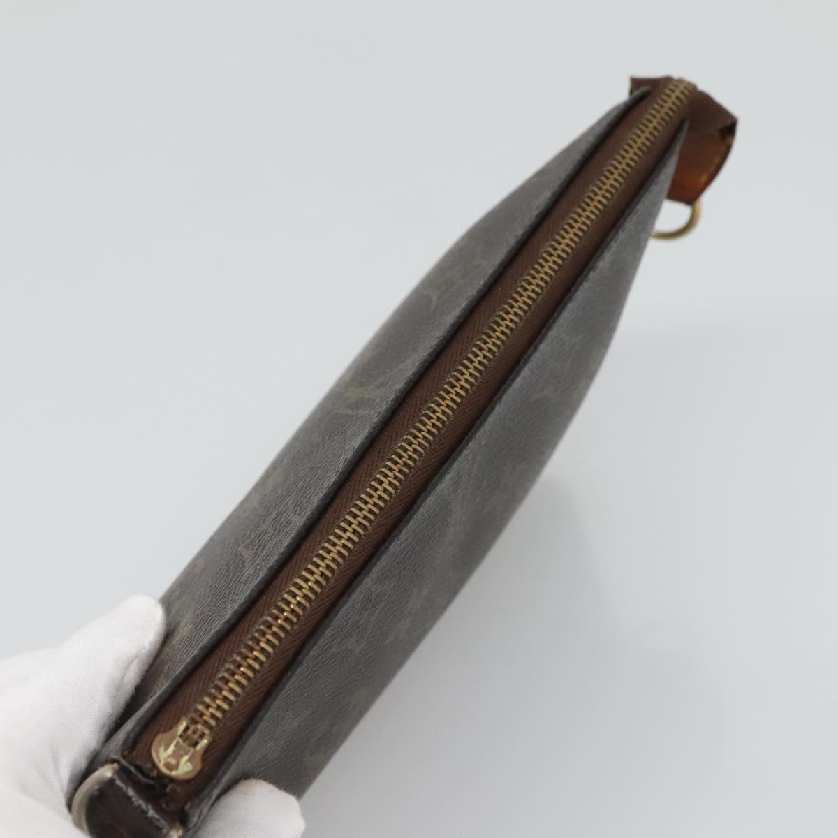 LOUIS VUITTON Monogram Pochette Accessoires Pouch M51980 LV Auth 136026