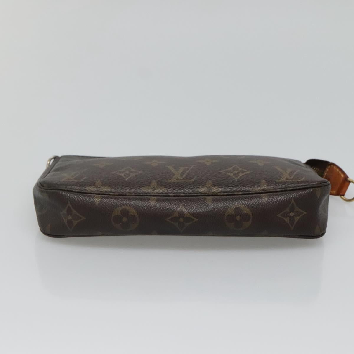 LOUIS VUITTON Monogram Pochette Accessoires Pouch M51980 LV Auth 136026