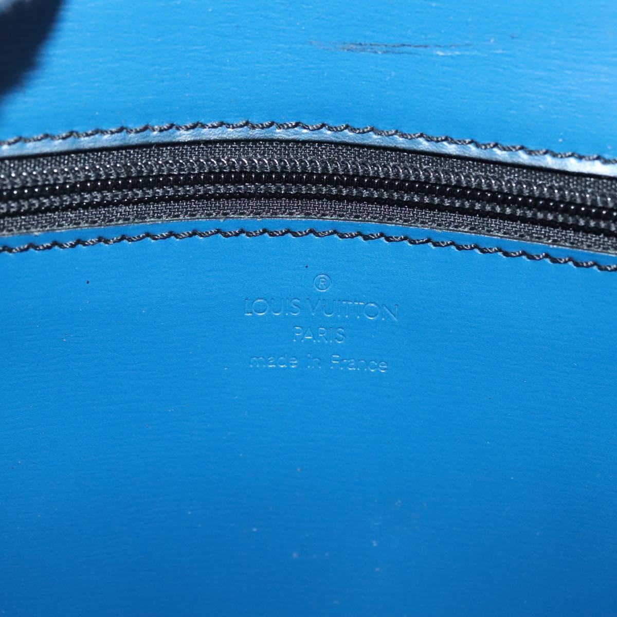 LOUIS VUITTON Epi Pochette Arche Shoulder Bag Blue M52575 LV Auth 136042