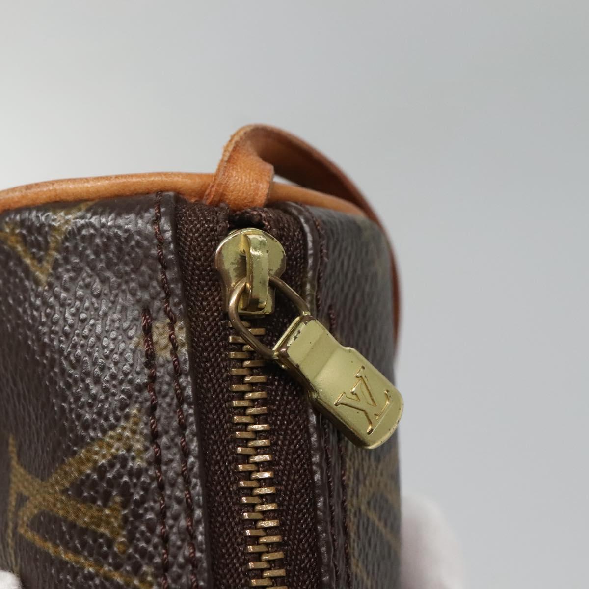 LOUIS VUITTON Monogram Papillon Pouch LV Auth 136090