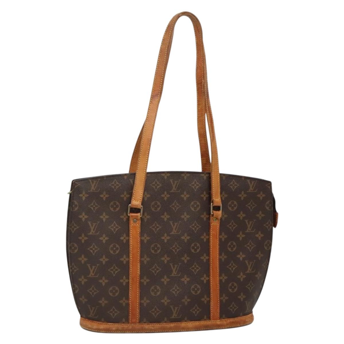 LOUIS VUITTON Monogram Babylone Tote Bag M51102 LV Auth 136094
