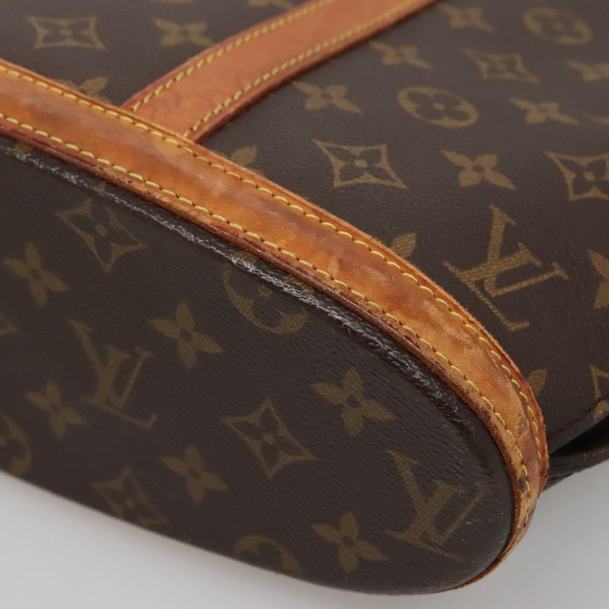 LOUIS VUITTON Monogram Babylone Tote Bag M51102 LV Auth 136094