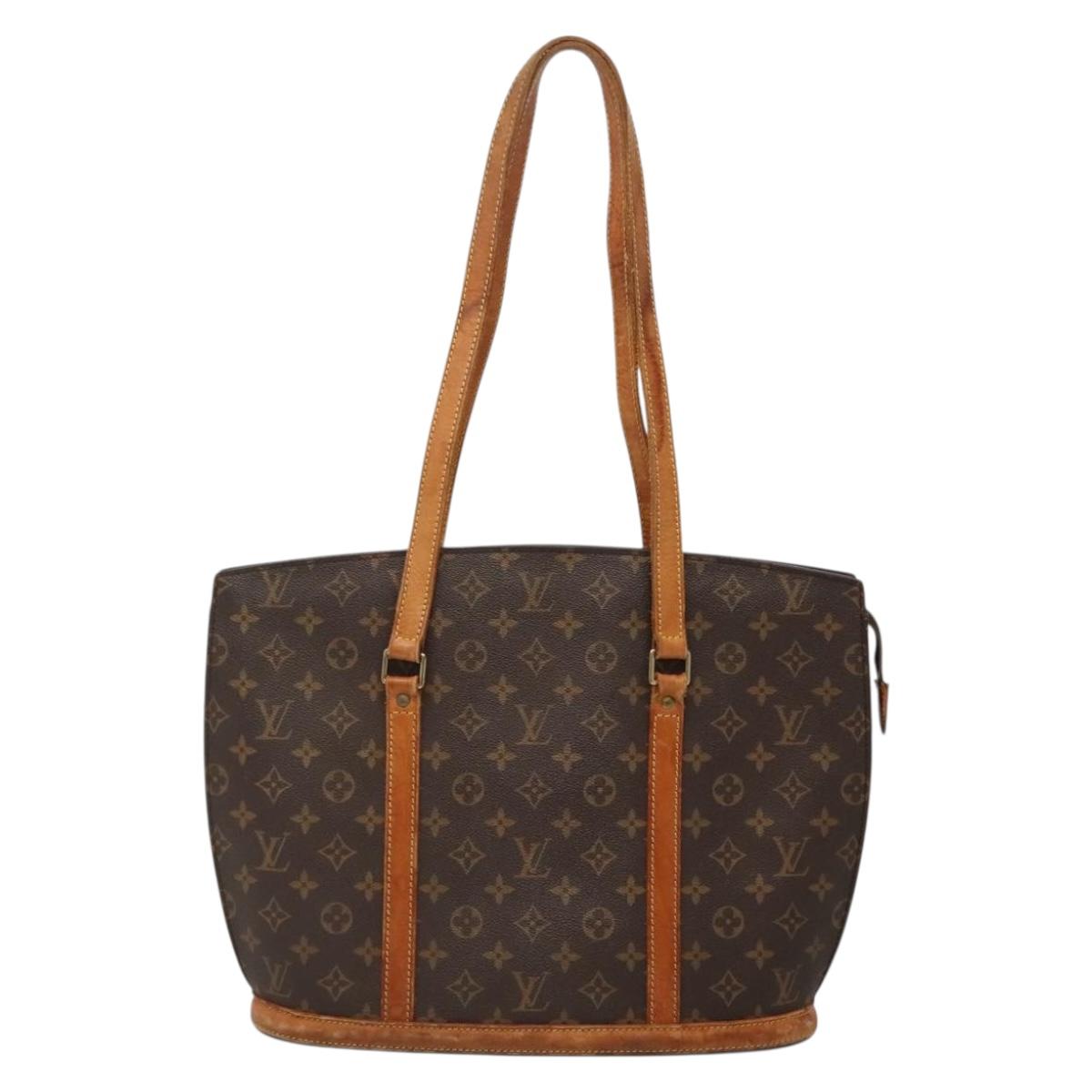 LOUIS VUITTON Monogram Babylone Tote Bag M51102 LV Auth 136094