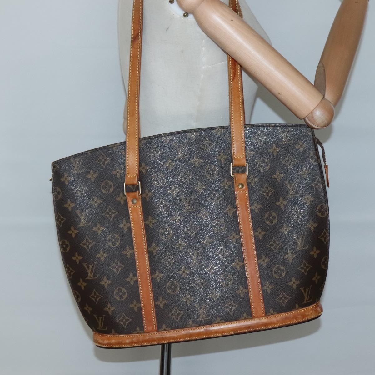 LOUIS VUITTON Monogram Babylone Tote Bag M51102 LV Auth 136094