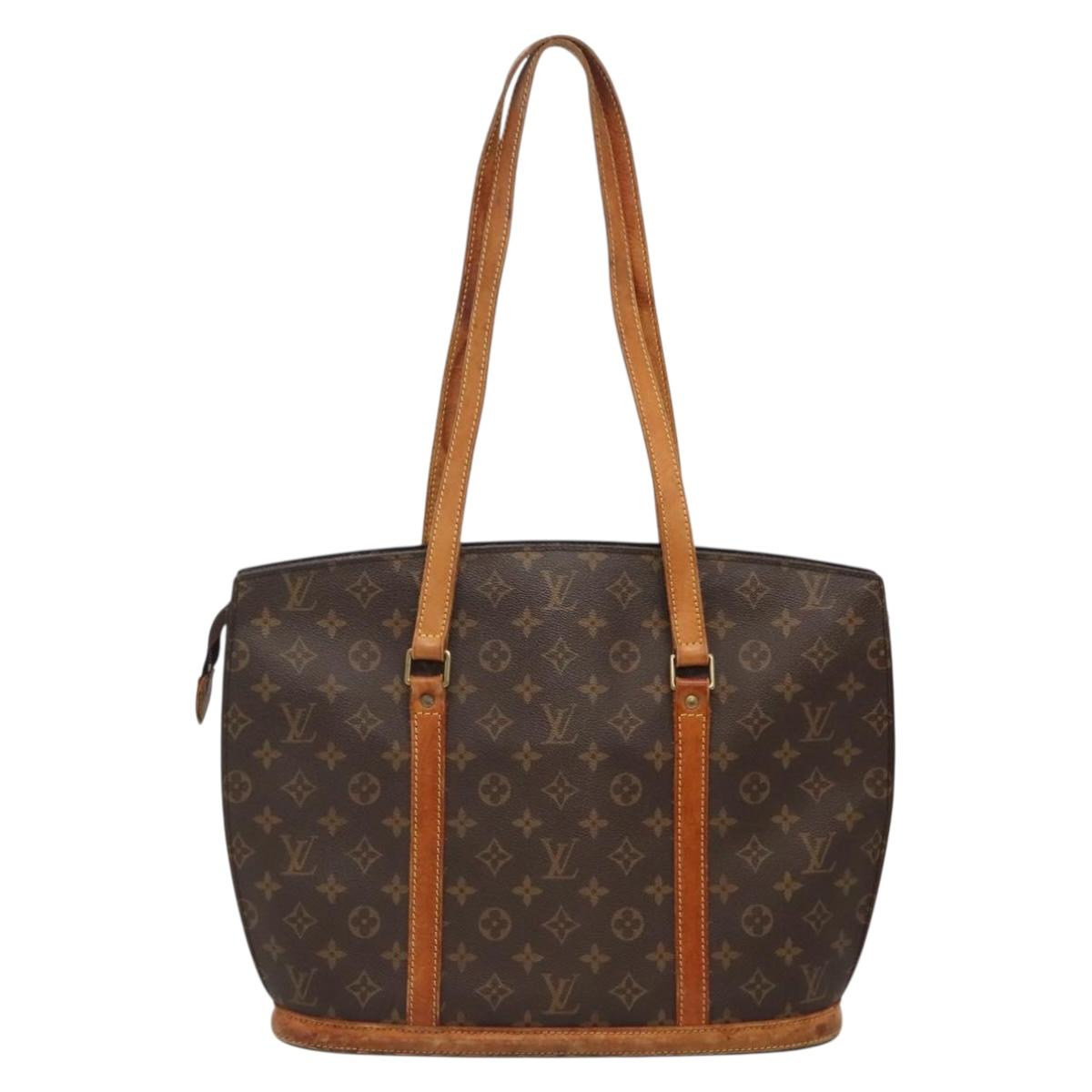 LOUIS VUITTON Monogram Babylone Tote Bag M51102 LV Auth 136094