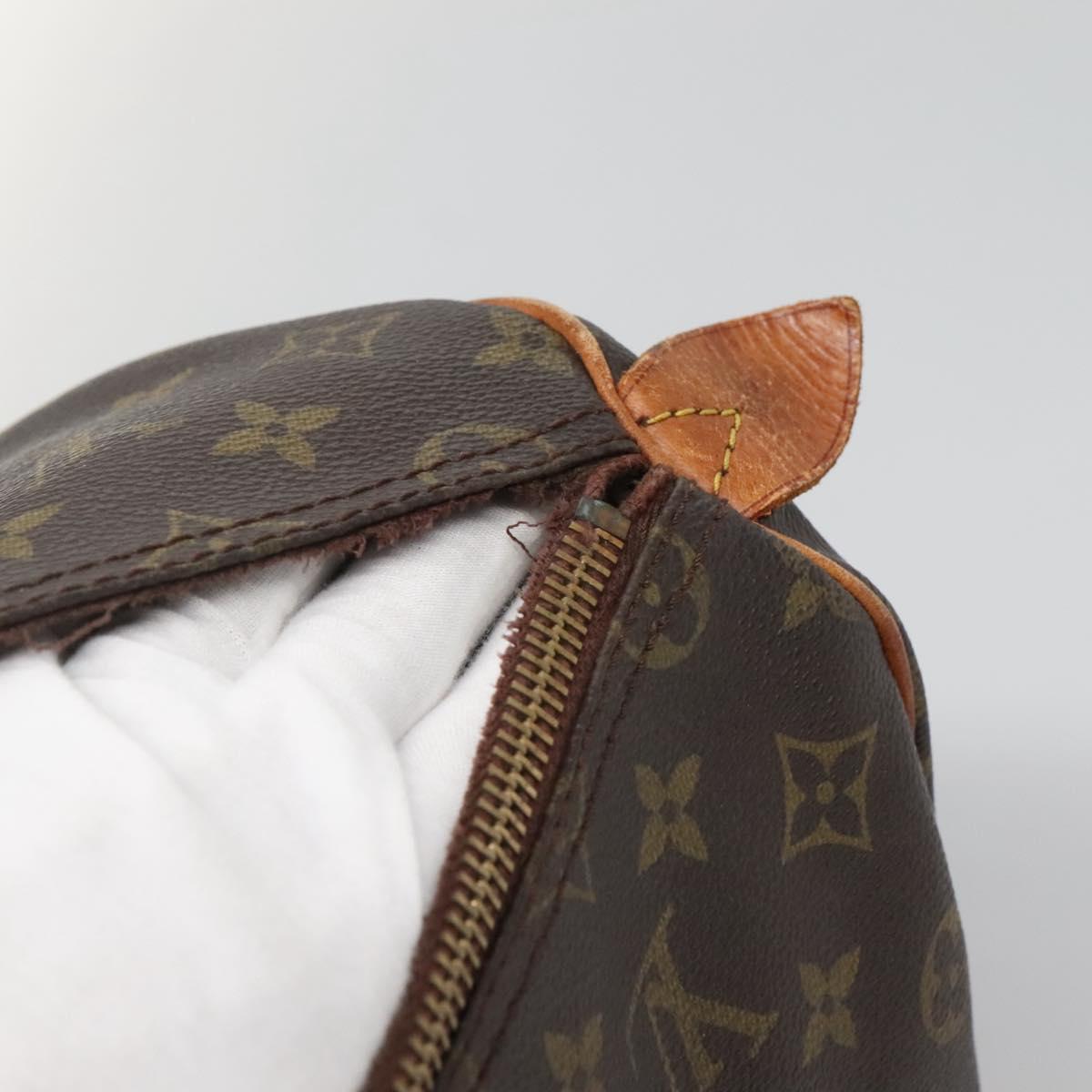 LOUIS VUITTON Monogram Speedy 35 Hand Bag M41524 LV Auth 136095