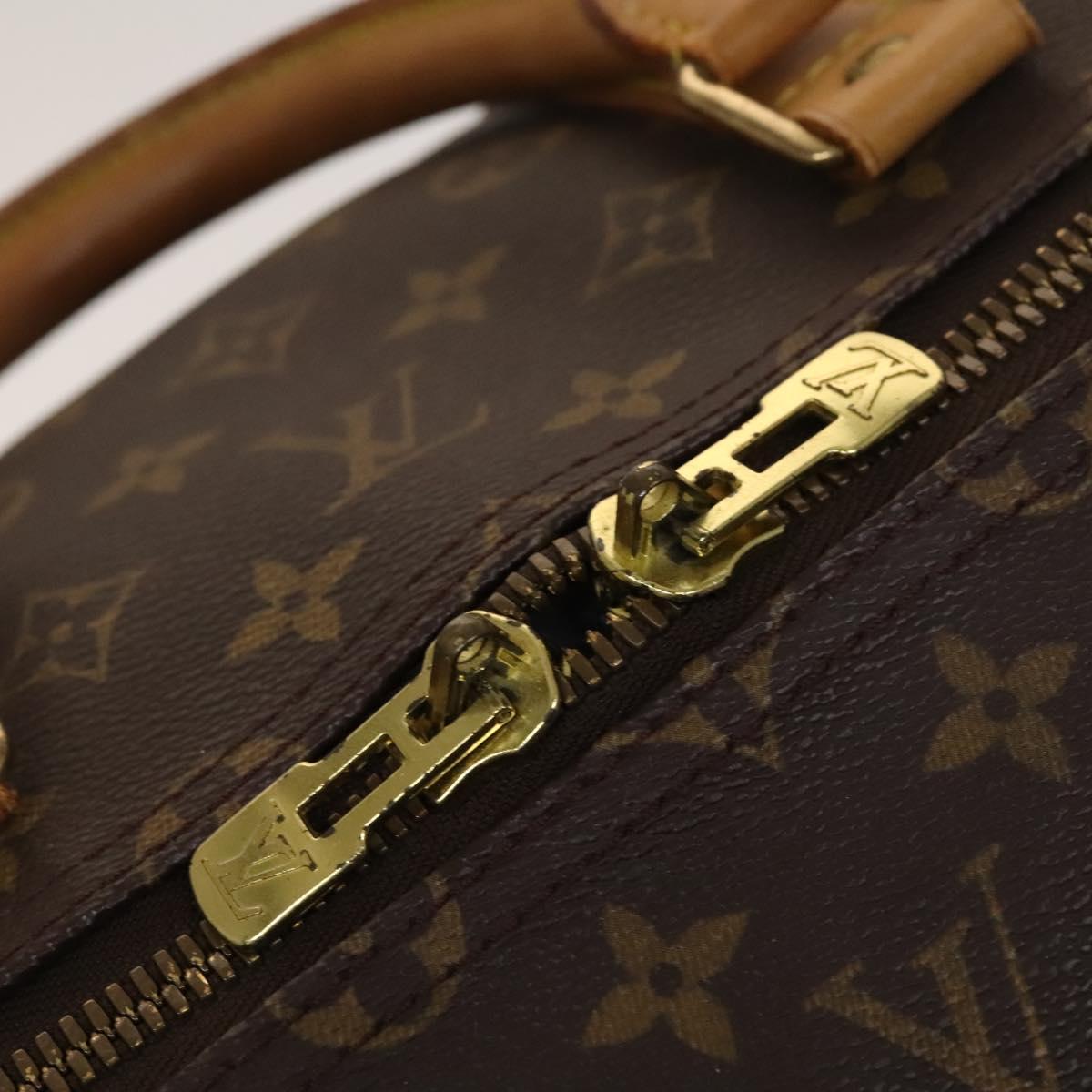 LOUIS VUITTON Monogram Keepall 55 Boston Bag M41424 LV Auth 136102