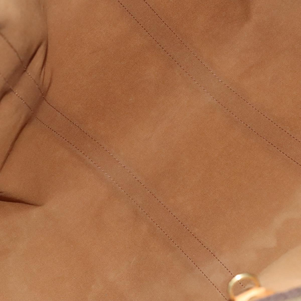 LOUIS VUITTON Monogram Keepall 55 Boston Bag M41424 LV Auth 136102