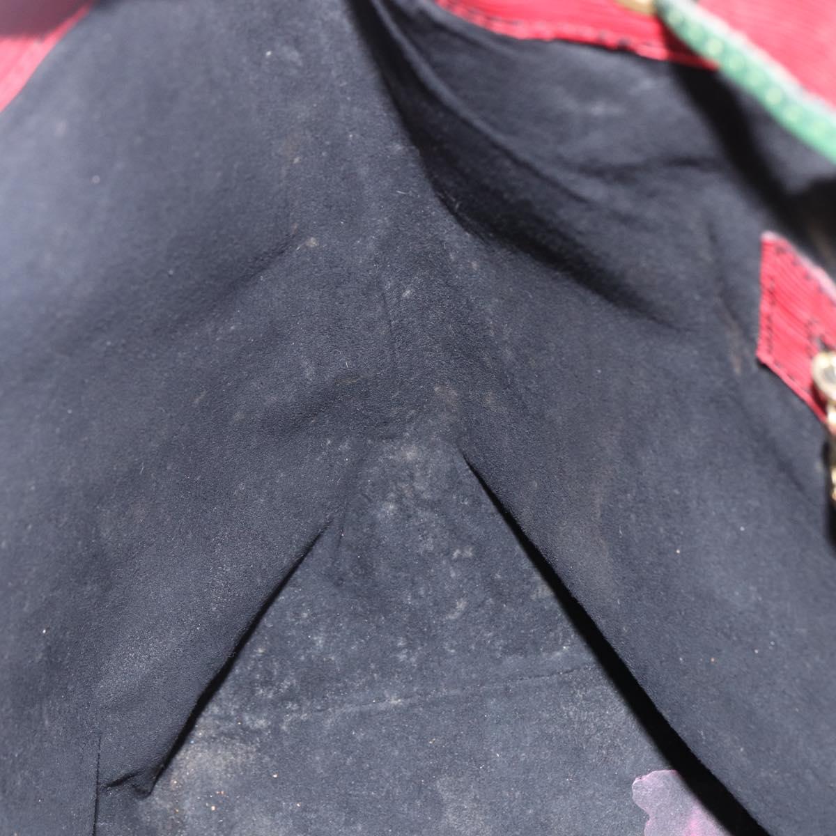 LOUIS VUITTON Epi Toriko color Noe Bag Red Blue Green M44084 LV Auth 136128