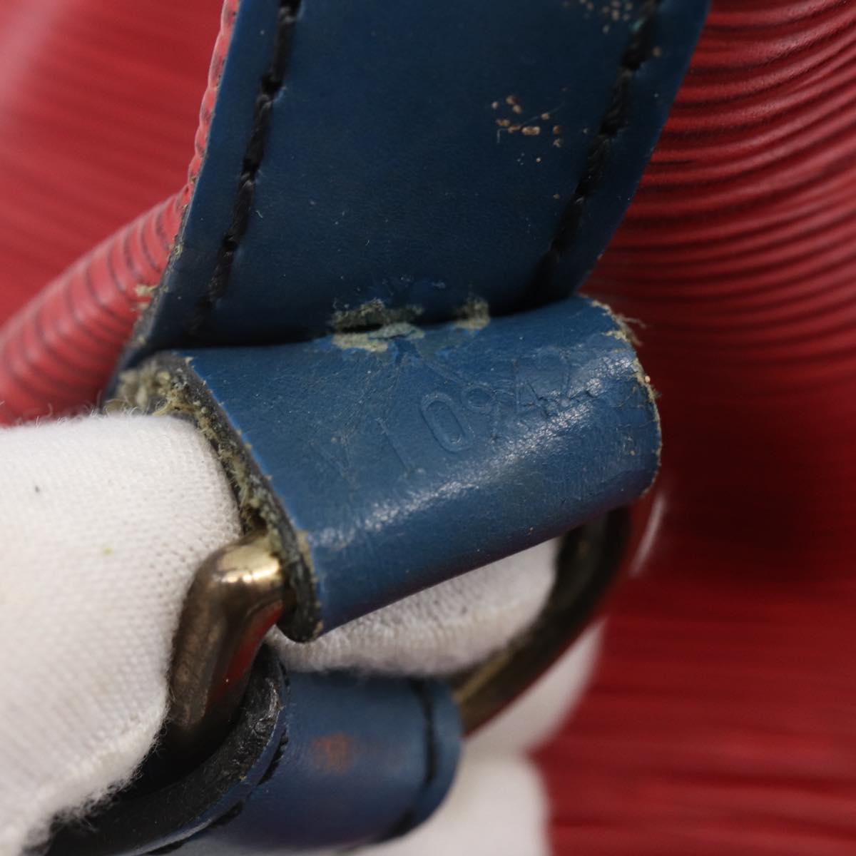 LOUIS VUITTON Epi Toriko color Noe Bag Red Blue Green M44084 LV Auth 136128