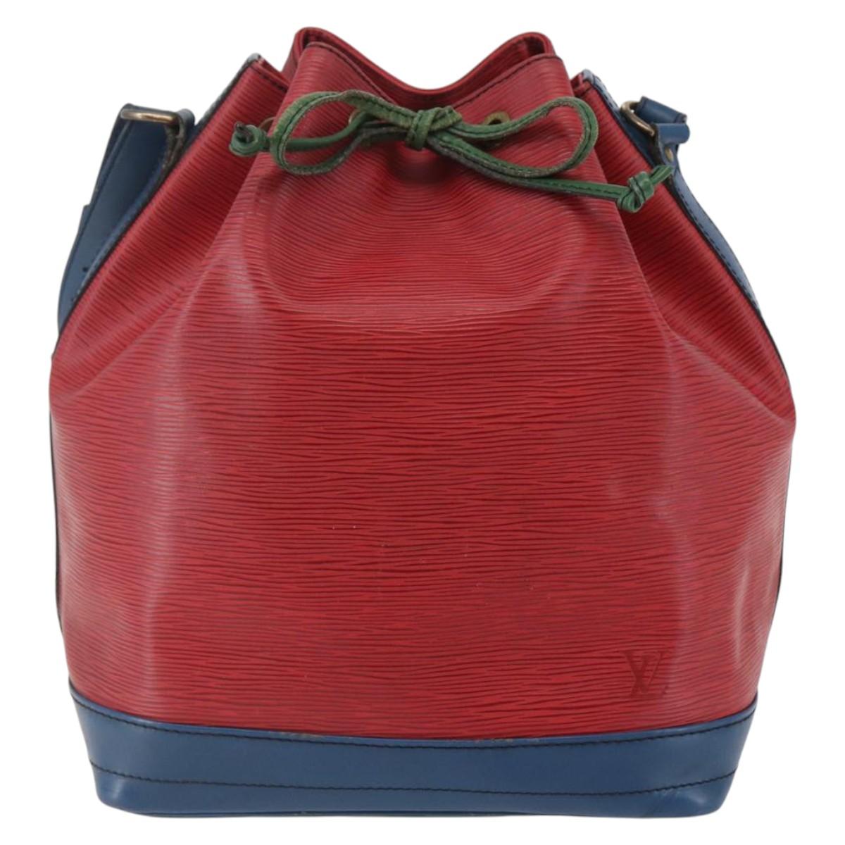 LOUIS VUITTON Epi Toriko color Noe Bag Red Blue Green M44084 LV Auth 136128
