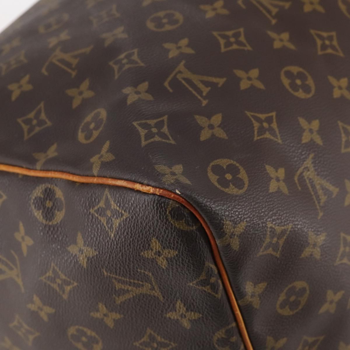 LOUIS VUITTON Monogram Keepall 60 Boston Bag M41422 LV Auth 136139