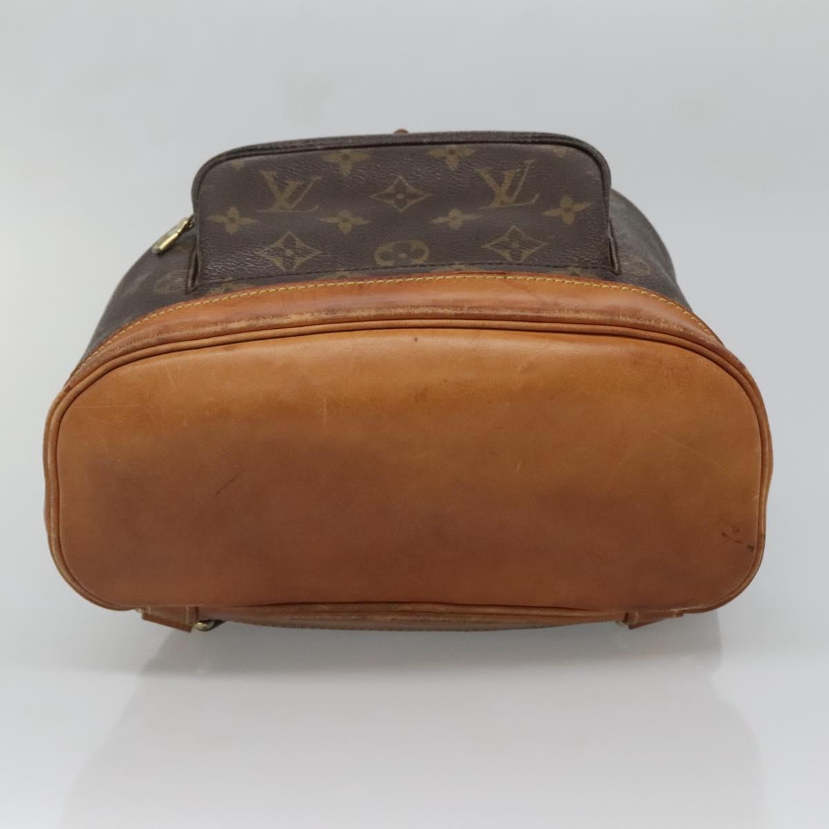 LOUIS VUITTON Monogram Montsouris MM Backpack M51136 LV Auth 136169