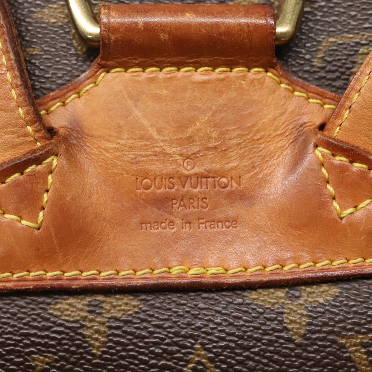 LOUIS VUITTON Monogram Montsouris MM Backpack M51136 LV Auth 136169