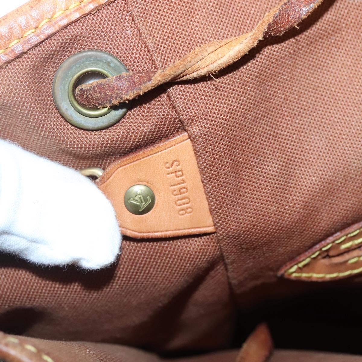 LOUIS VUITTON Monogram Montsouris MM Backpack M51136 LV Auth 136169