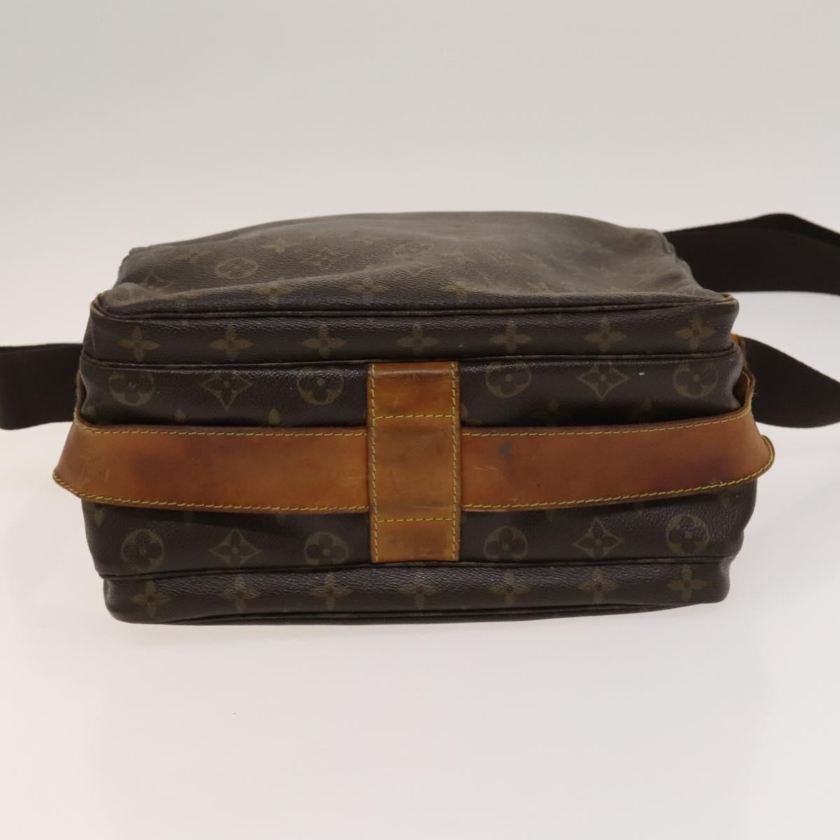 LOUIS VUITTON Monogram Naviglio Shoulder Bag SPO M50205 LV Auth 136219