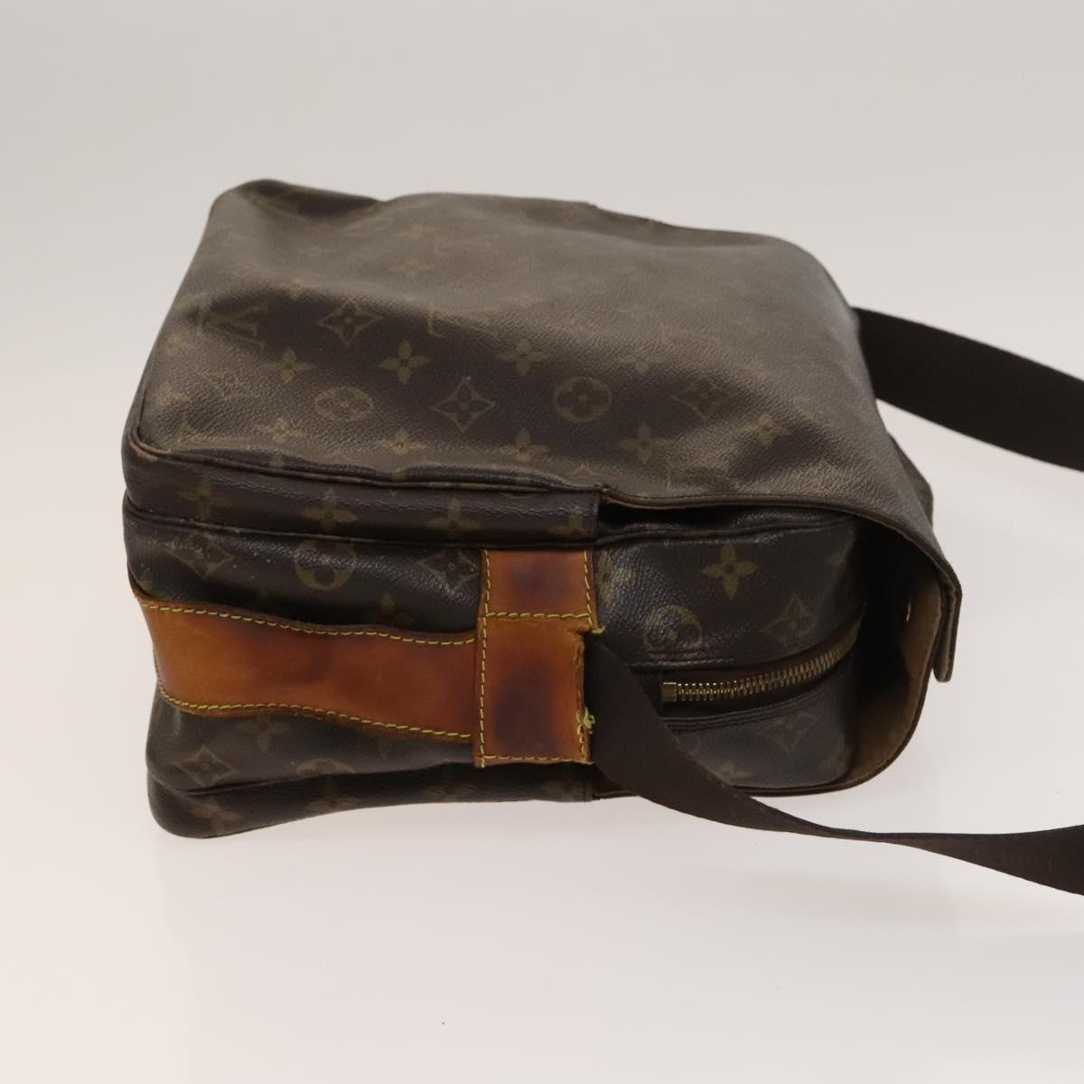 LOUIS VUITTON Monogram Naviglio Shoulder Bag SPO M50205 LV Auth 136219