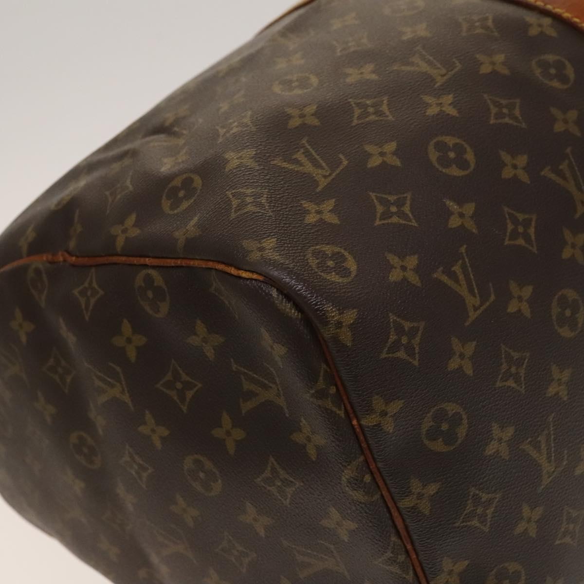 LOUIS VUITTON Monogram Keepall 60 Boston Bag M41422 LV Auth 136229
