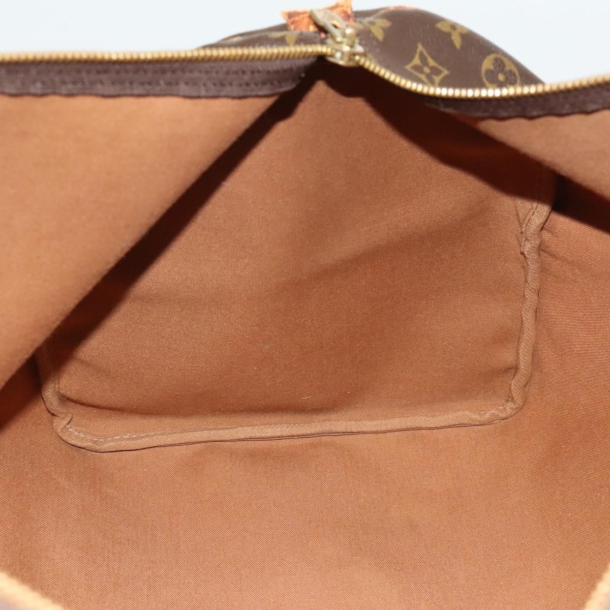LOUIS VUITTON Monogram Keepall 60 Boston Bag M41422 LV Auth 136229