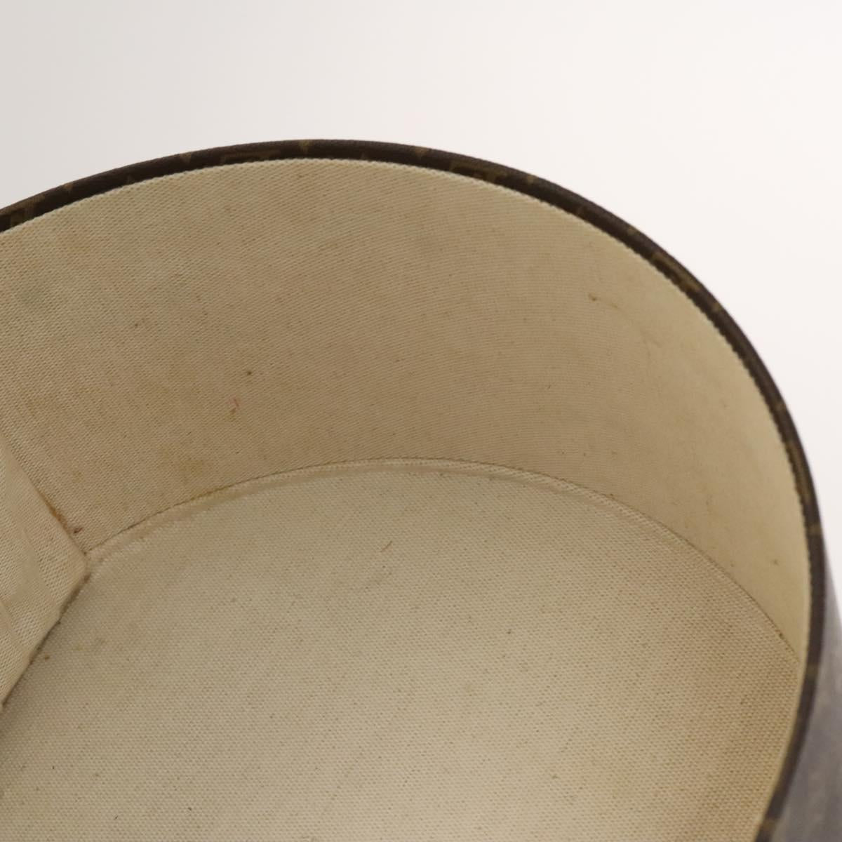 LOUIS VUITTON Monogram Hat Case Boite Chapeau 40 M23624 LV Auth 136230