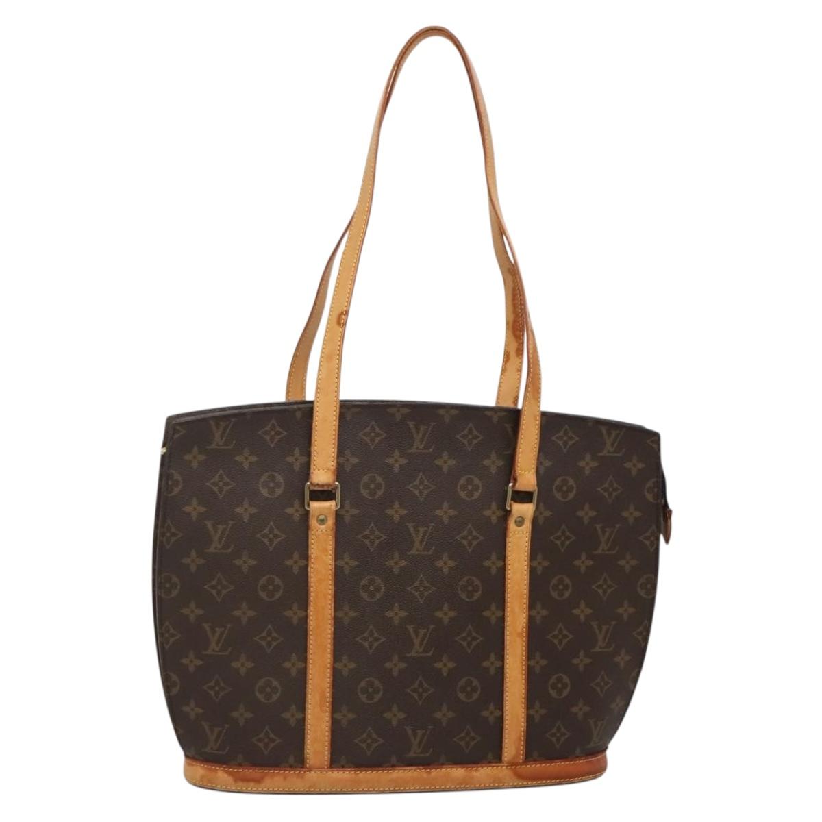 LOUIS VUITTON Monogram Babylone Tote Bag M51102 LV Auth 136237