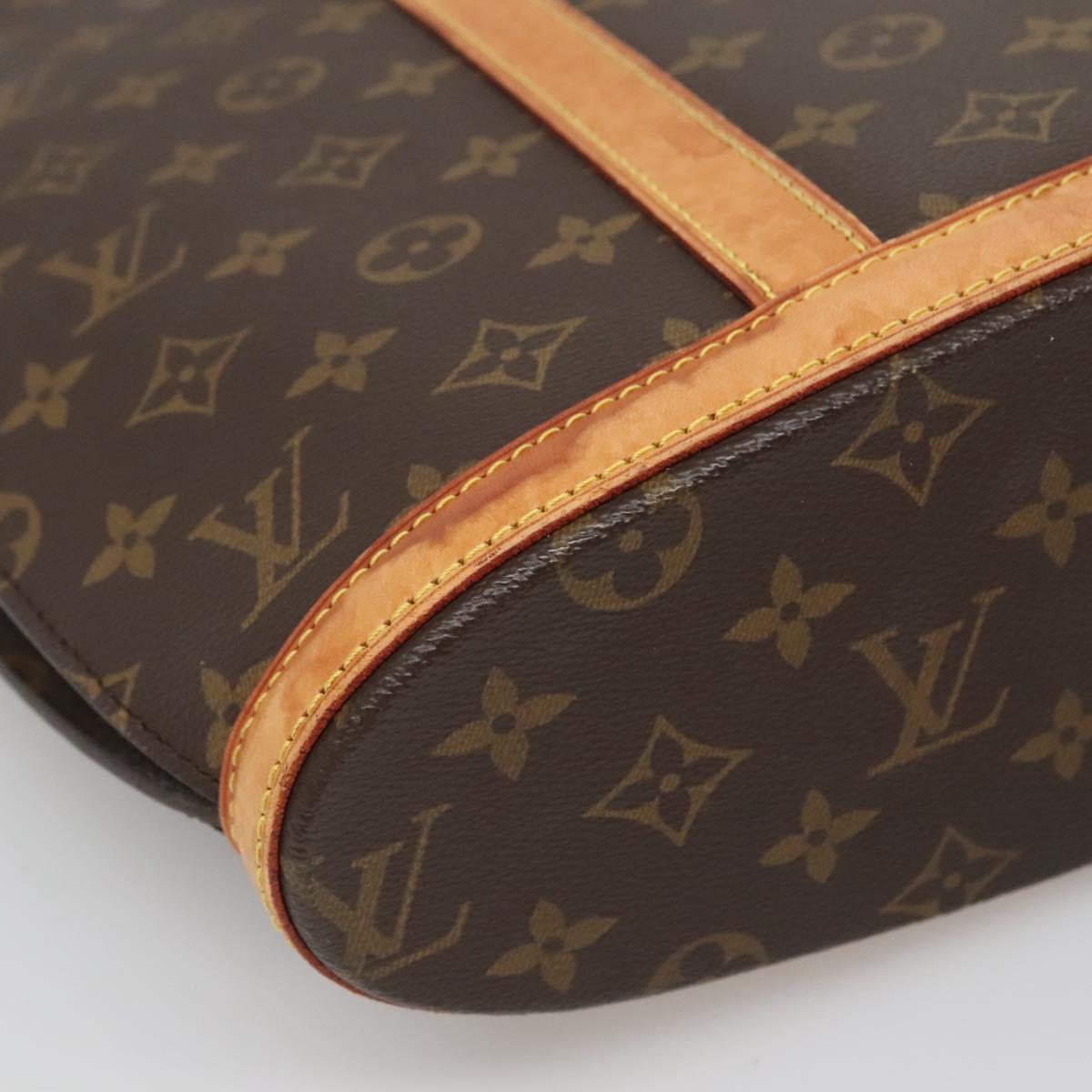 LOUIS VUITTON Monogram Babylone Tote Bag M51102 LV Auth 136237