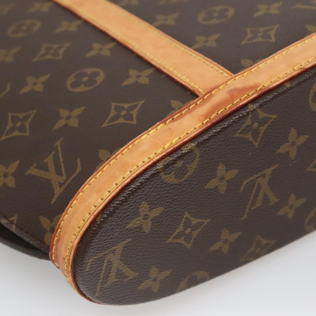 LOUIS VUITTON Monogram Babylone Tote Bag M51102 LV Auth 136237