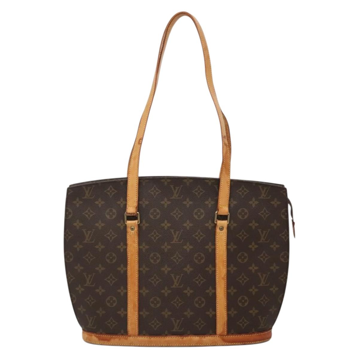 LOUIS VUITTON Monogram Babylone Tote Bag M51102 LV Auth 136237