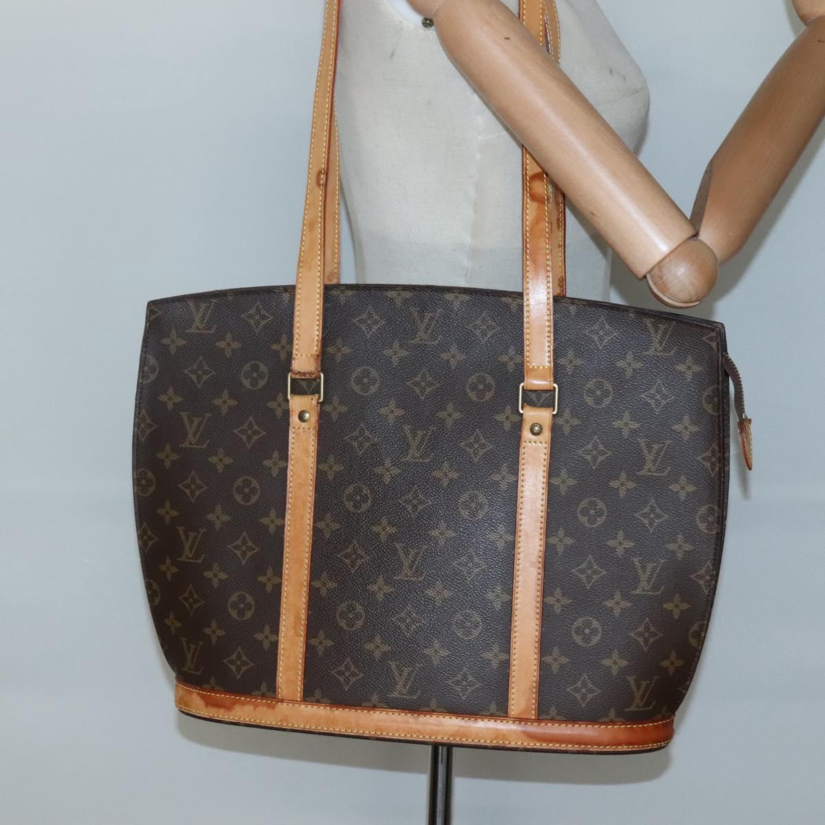 LOUIS VUITTON Monogram Babylone Tote Bag M51102 LV Auth 136237