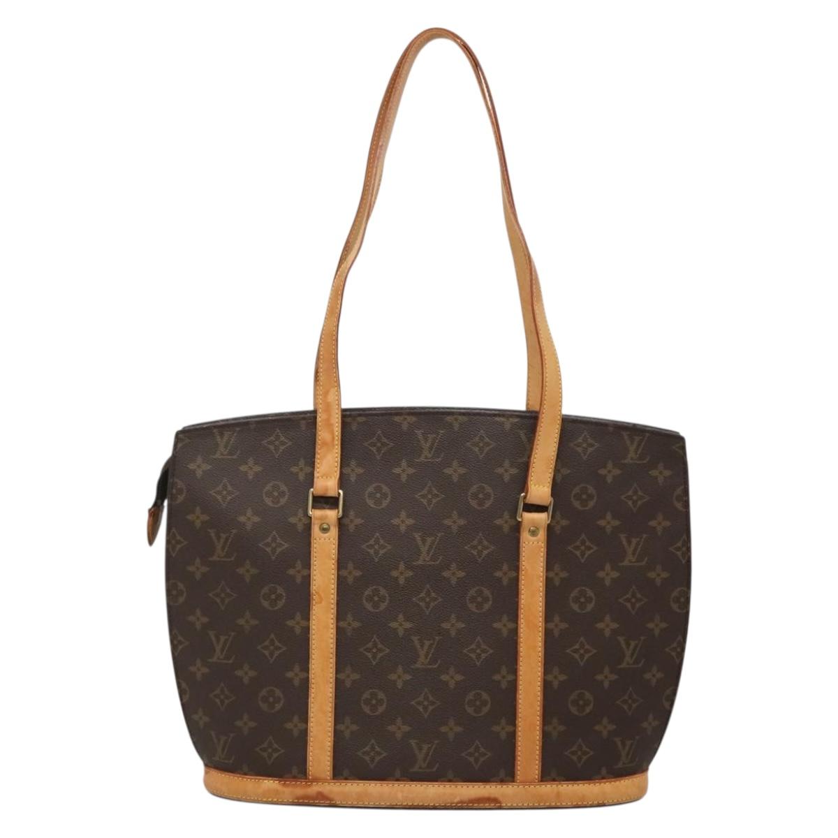 LOUIS VUITTON Monogram Babylone Tote Bag M51102 LV Auth 136237