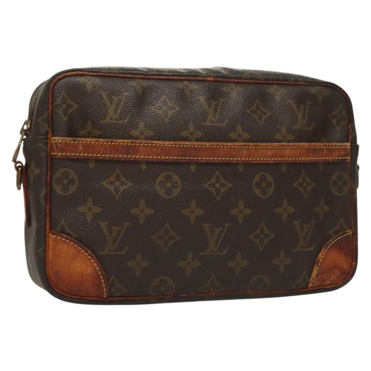 LOUIS VUITTON Monogram Trocadero 27 Shoulder Bag M51274 LV Auth 136242