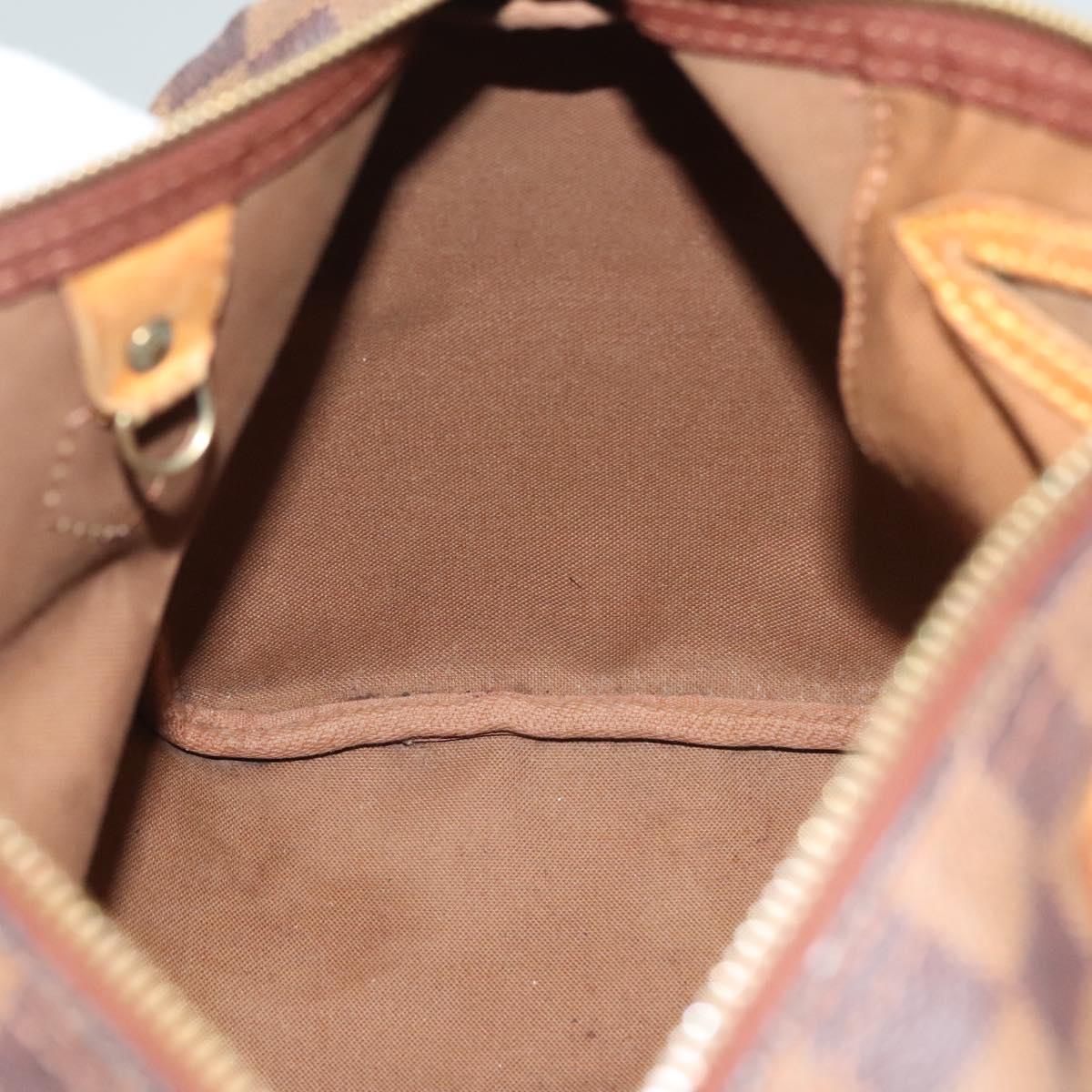 LOUIS VUITTON Damier Ebene Speedy 30 Hand Bag N41364 LV Auth 136254