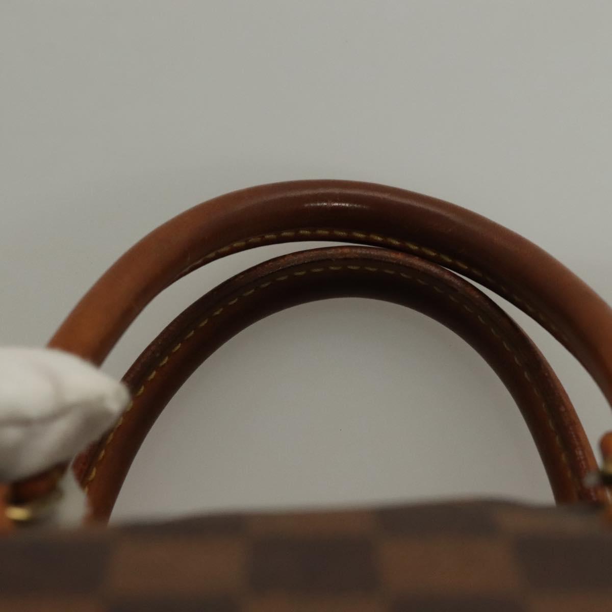 LOUIS VUITTON Damier Ebene Speedy 30 Hand Bag N41364 LV Auth 136254
