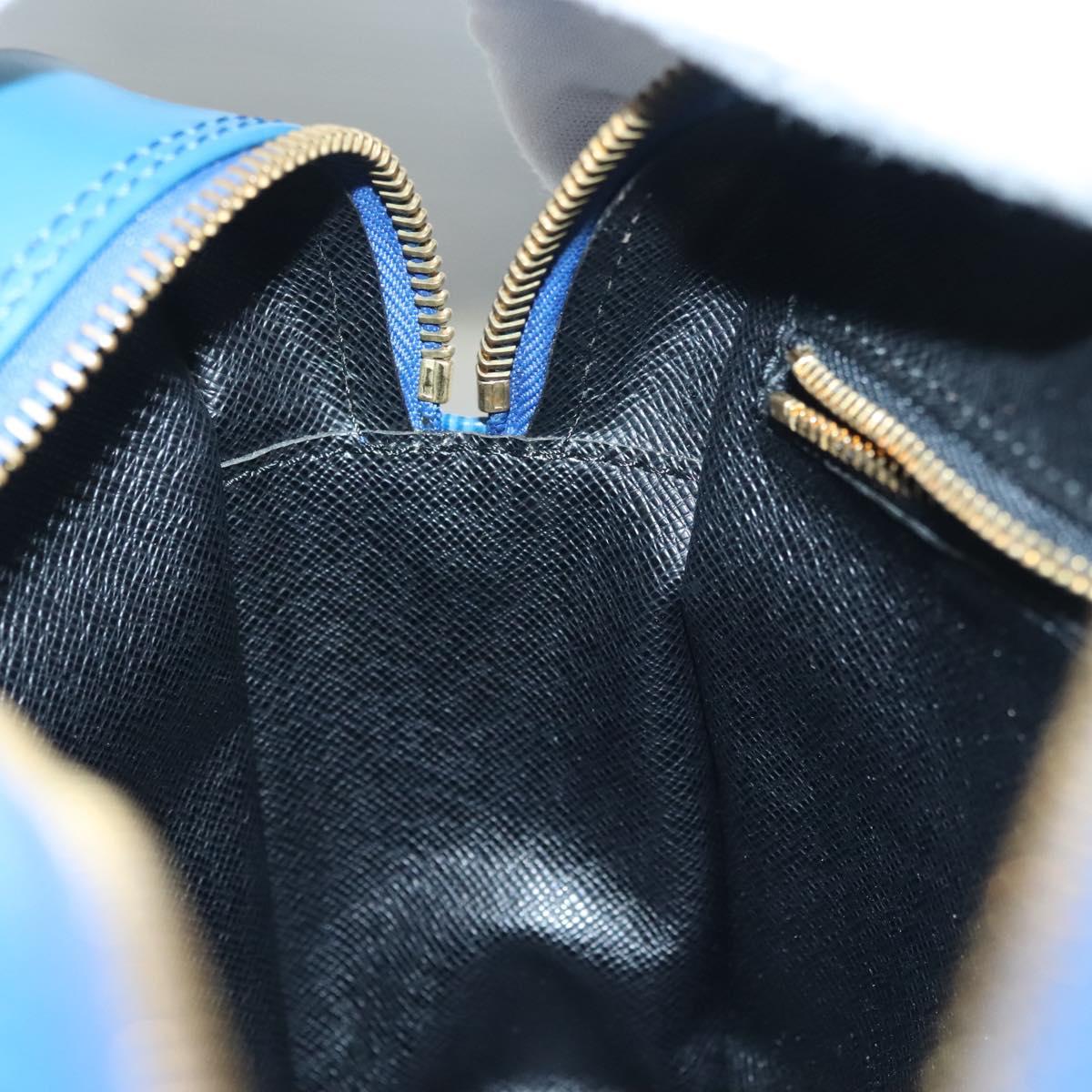 LOUIS VUITTON Epi Trocadero 27 Shoulder Bag Blue M52315 LV Auth 136255