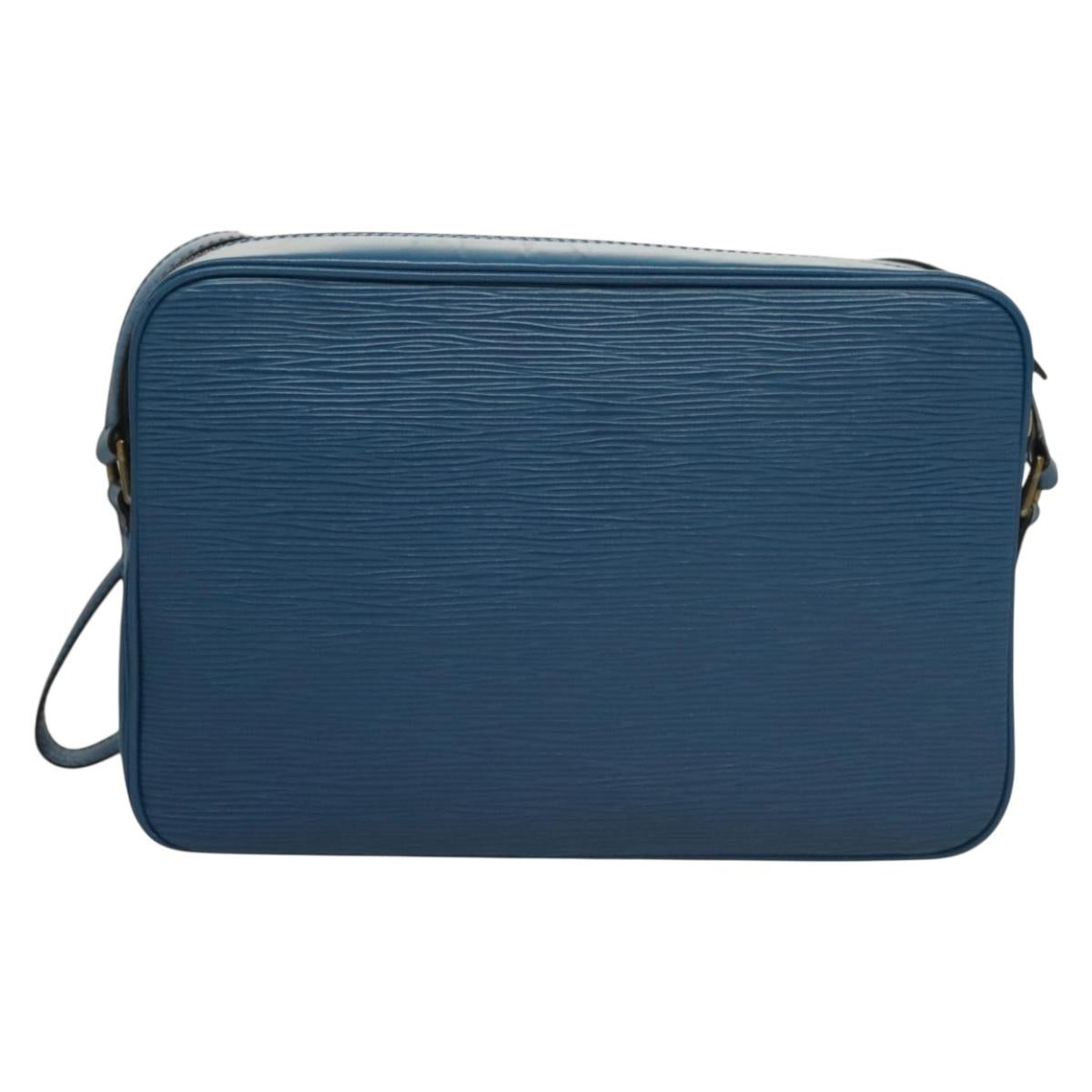 LOUIS VUITTON Epi Trocadero 27 Shoulder Bag Blue M52315 LV Auth 136255
