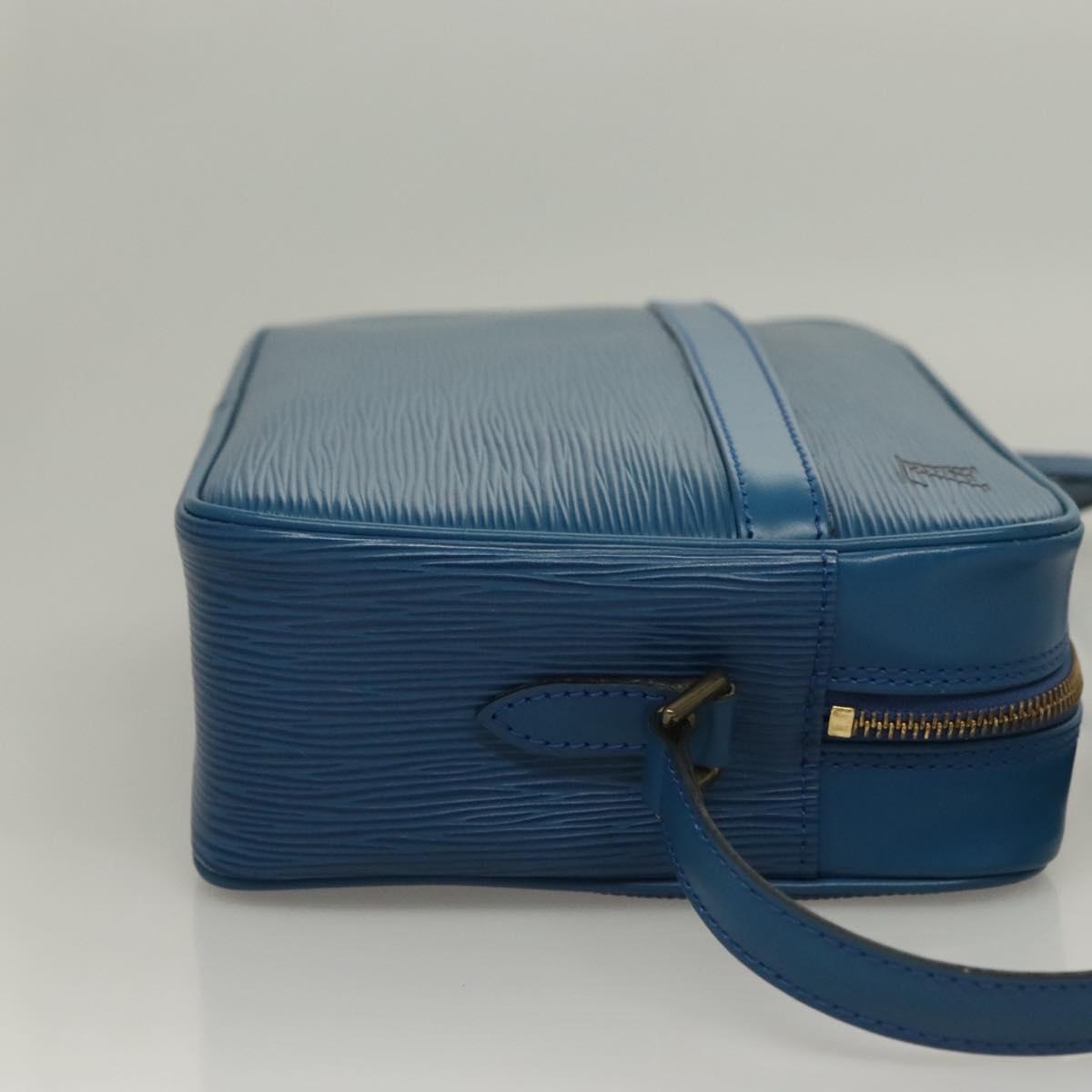 LOUIS VUITTON Epi Trocadero 27 Shoulder Bag Blue M52315 LV Auth 136255
