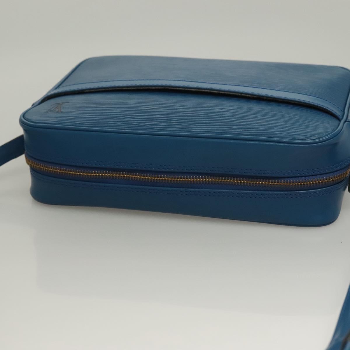 LOUIS VUITTON Epi Trocadero 27 Shoulder Bag Blue M52315 LV Auth 136255