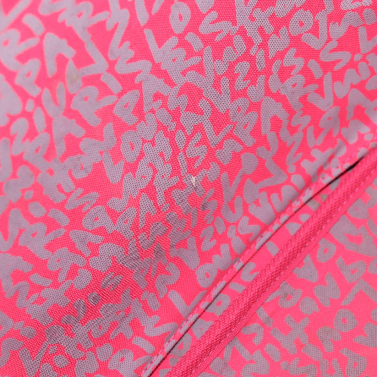 LOUIS VUITTON Monogram Graffiti Neverfull GM Bag Fuchsia M93701 LV Auth 136298V