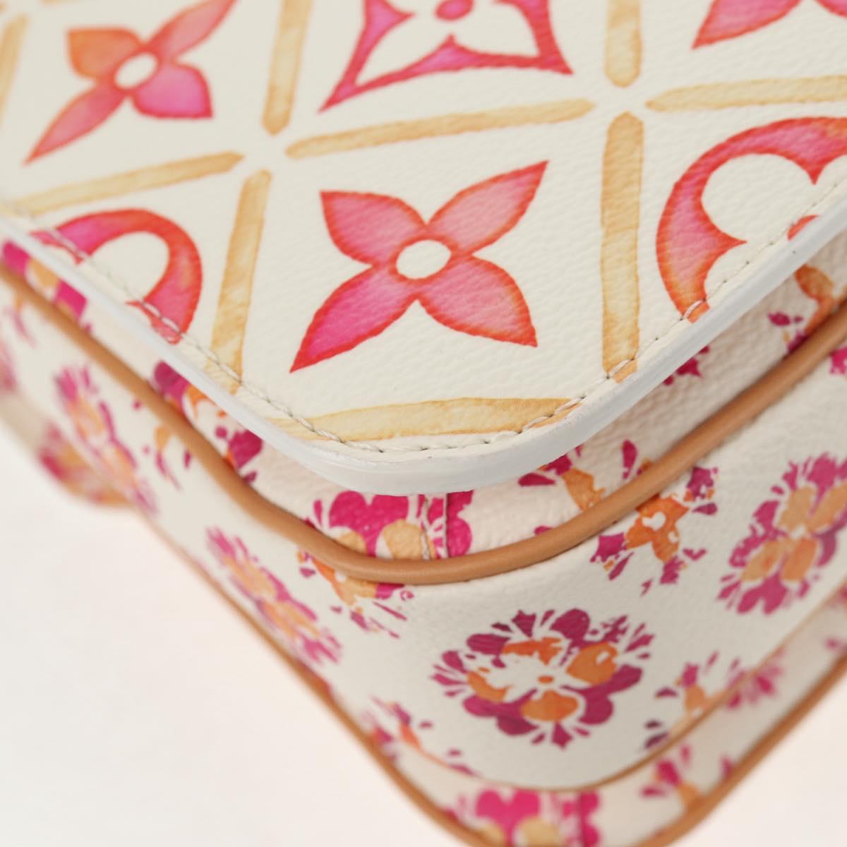 LOUIS VUITTON Monogram Pochette Metis MM Hand Bag 2way Pink M11461 Auth 136299M