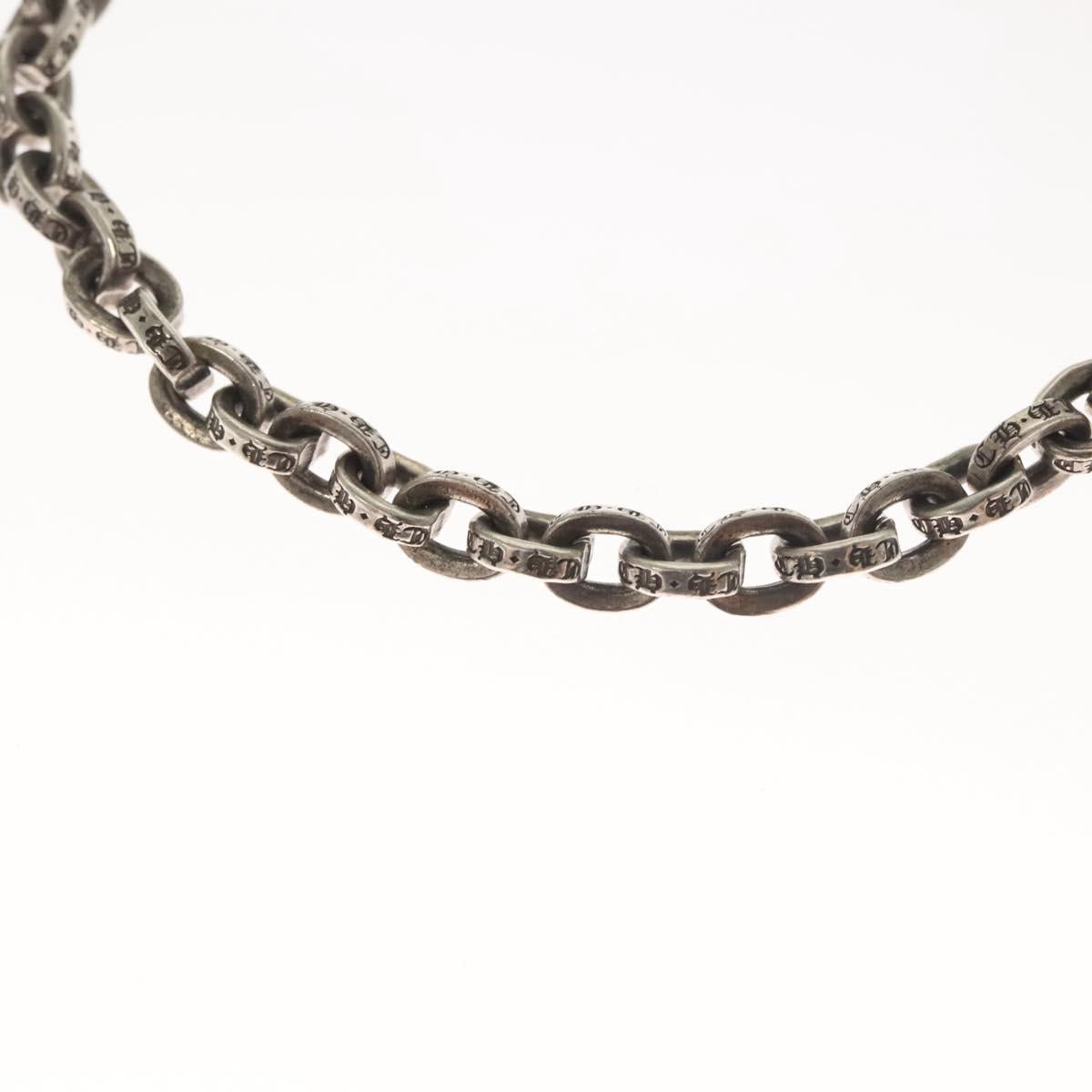 Chrome Hearts Paper Chain Bracelet Ag925 Silver Auth 136312M