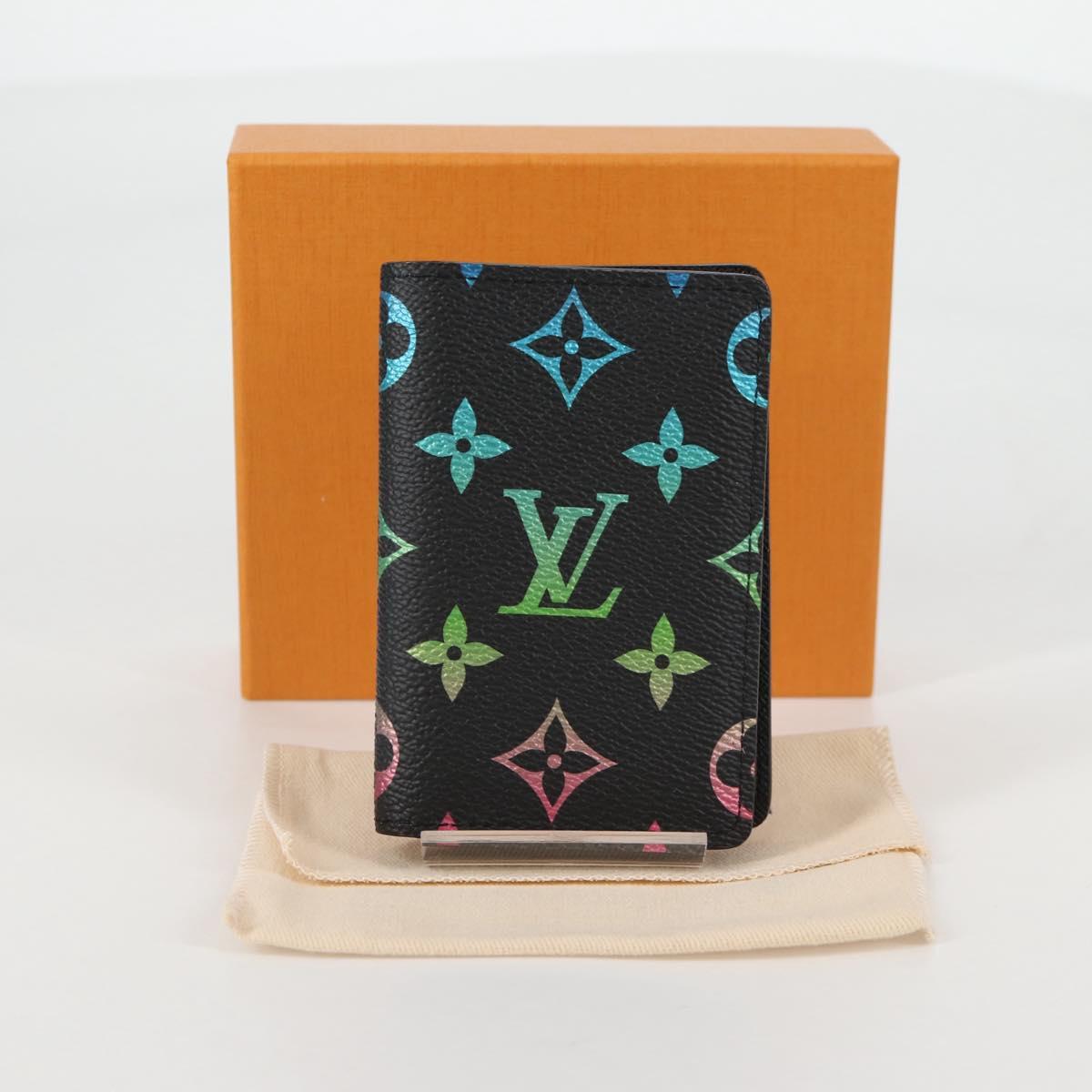 LOUIS VUITTON Iridescent Gradient Organizer De Poch Case M14134 LV Auth 136327M