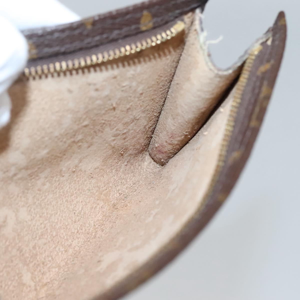 LOUIS VUITTON Monogram Bucket PM Accessory Pouch LV Auth 136348