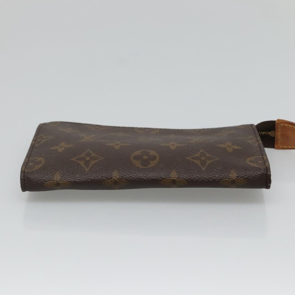 LOUIS VUITTON Monogram Bucket PM Accessory Pouch LV Auth 136348