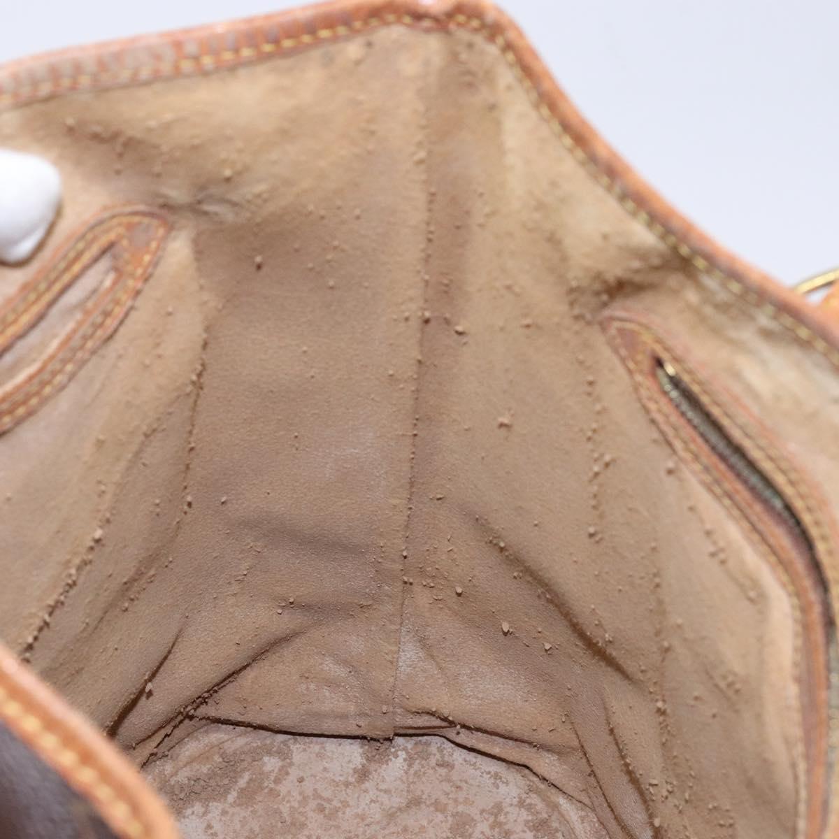 LOUIS VUITTON Monogram Bucket GM Shoulder Bag M42236 LV Auth 136355