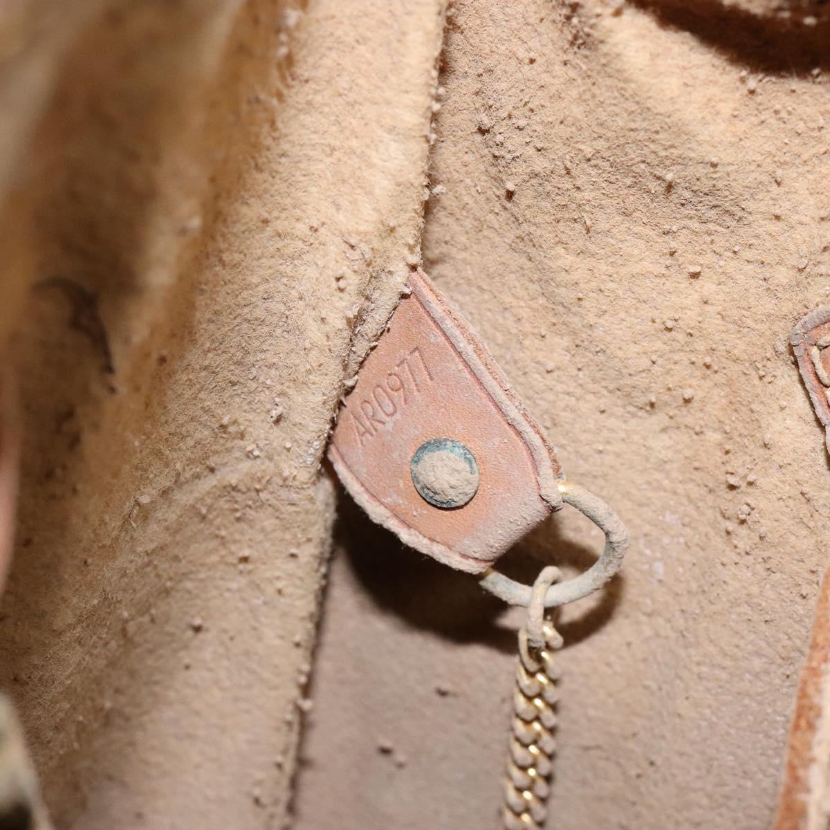 LOUIS VUITTON Monogram Bucket GM Shoulder Bag M42236 LV Auth 136355